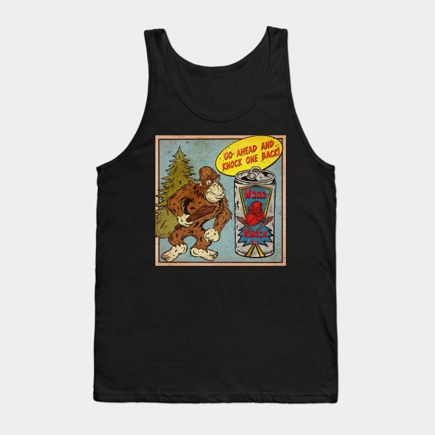 Bigfoot Beer Tank Top by Cottage 13 Designs